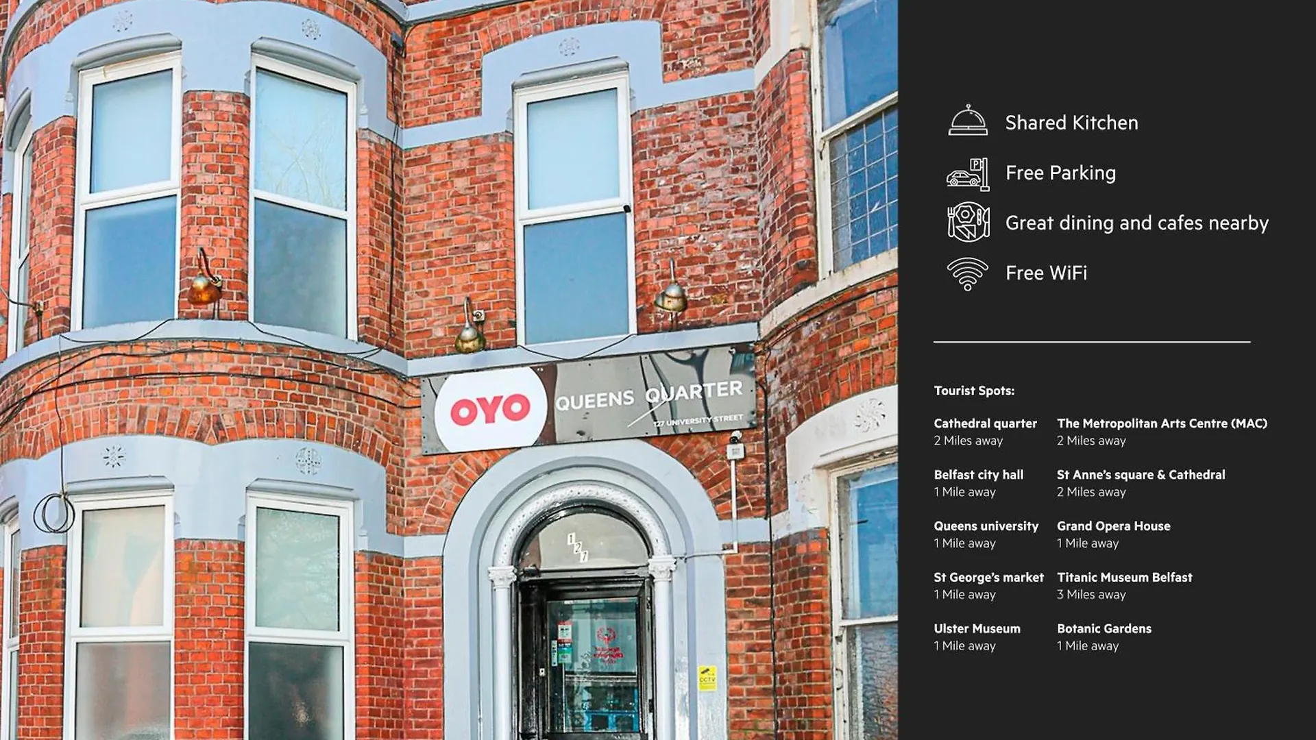 Hotel Oyo Queens Quarter Belfast